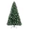 6.5ft. Pre-Lit Alexa Enabled Mountain Fir Artificial Christmas Tree, Multicolor LED Lights